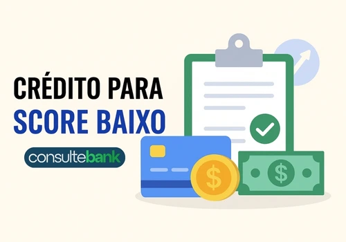 Crédito para Score Baixo: veja bancos que aprovam - Consulte Bank