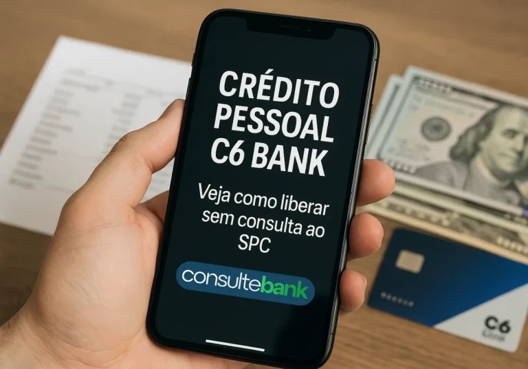 Crédito pessoal C6 Bank: veja como liberar sem consulta ao SPC - Consulte Bank