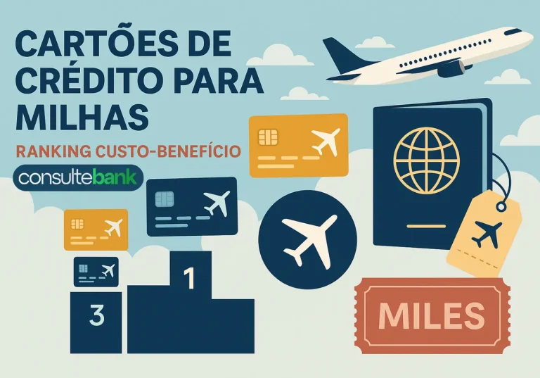 Cartões de crédito para milhas: ranking custo-benefício - Consulte Bank