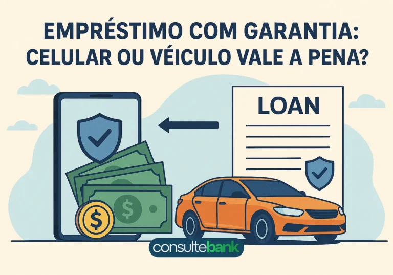 Empréstimo com Garantia: Celular ou Veículo Vale a Pena? - Consulte Bank