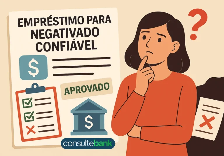 Empréstimo para Negativado Confiável: O Que Saber Antes - Consulte Bank