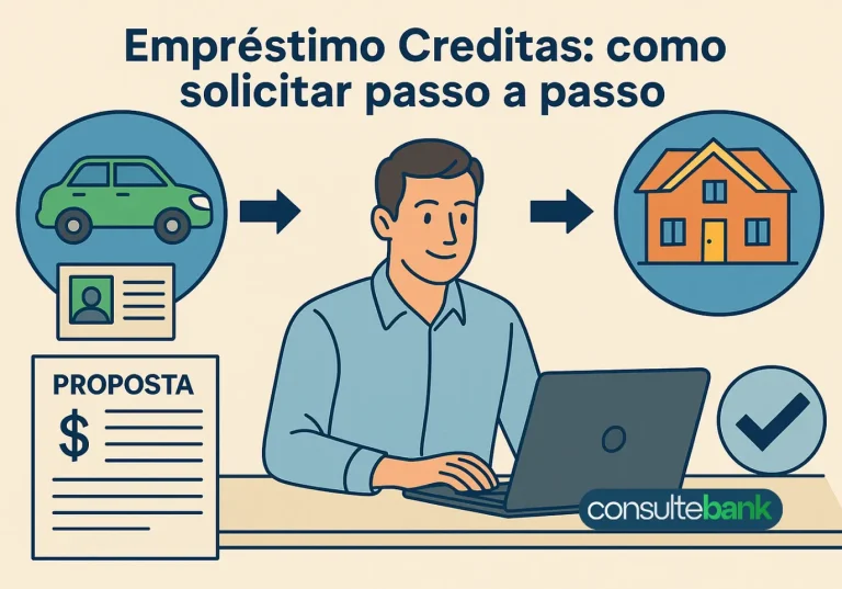 Empréstimo Creditas: como solicitar passo a passo - Consulte Bank