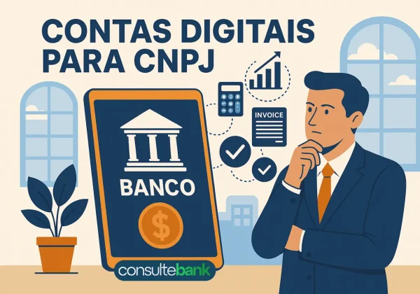 Contas digitais para CNPJ: Escolha a ideal para o seu negócio - Consulte Bank
