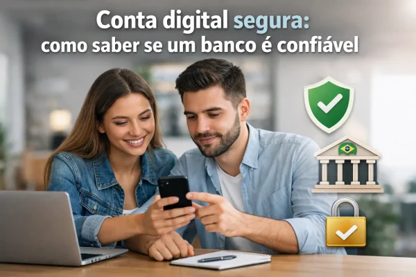Conta digital segura: como saber se um banco é confiável - Consulte Bank