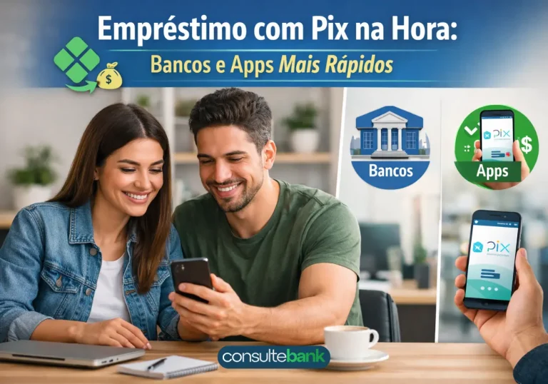 Empréstimo com Pix na hora: bancos e apps mais rápidos - Consulte Bank