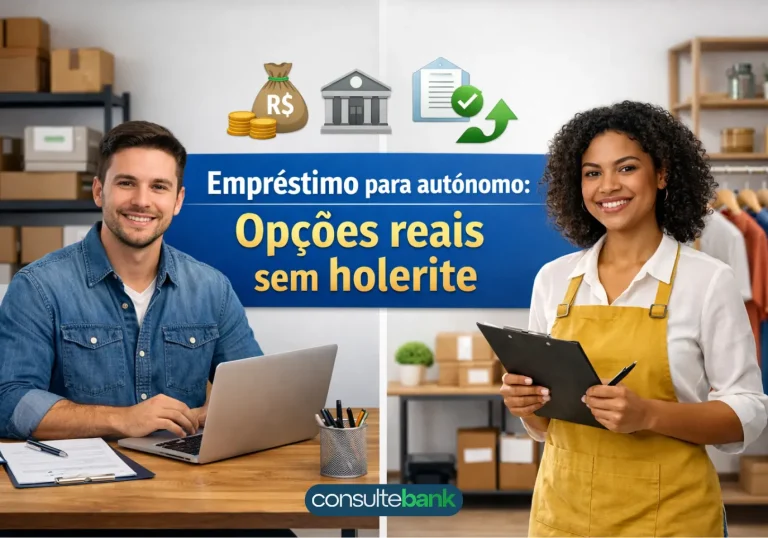 Empréstimo para autônomo: opções reais sem holerite - Consulte Bank