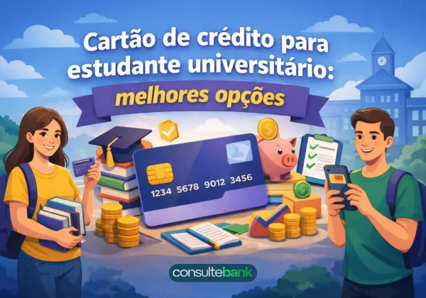 Cartão de crédito para estudante universitário: melhores opções - Consulte Bank