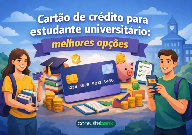 Cartão de crédito para estudante universitário: melhores opções - Consulte Bank