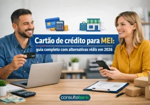 Cartão de crédito para MEI: melhores opções em 2026 - Consulte Bank