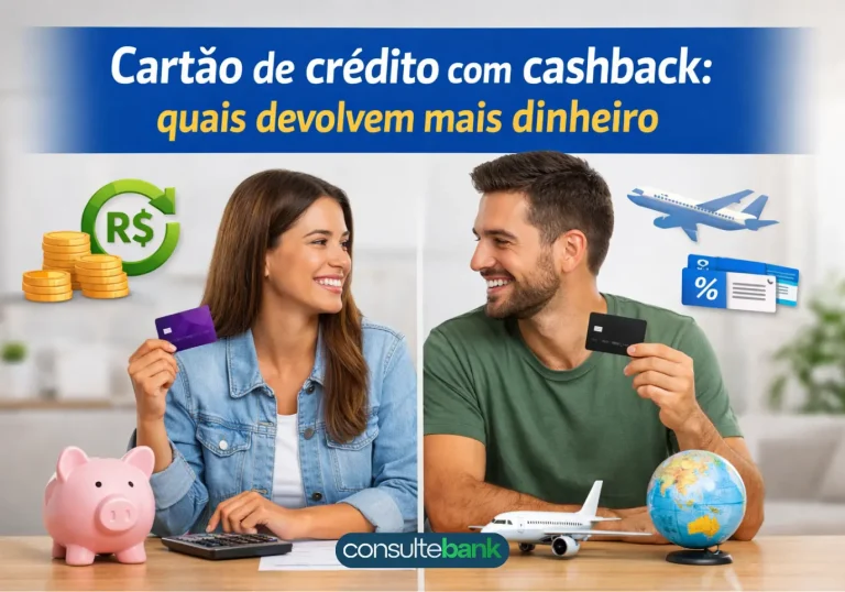 Cartão de crédito com cashback: quais devolvem mais dinheiro - Consulte Bank