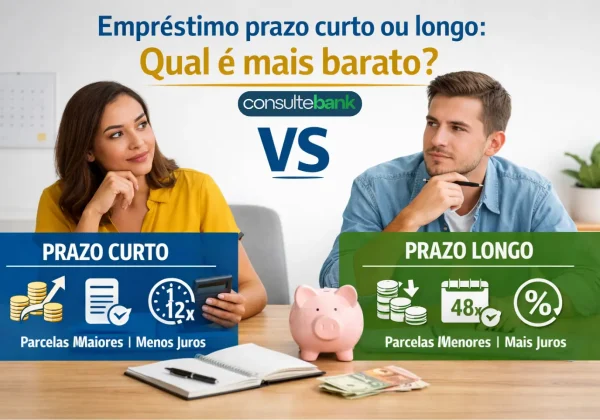 Empréstimo prazo curto ou longo: qual é mais barato? - Consulte Bank