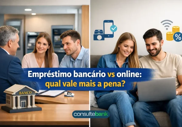 Empréstimo bancário vs online: qual vale mais a pena? - Consulte Bank
