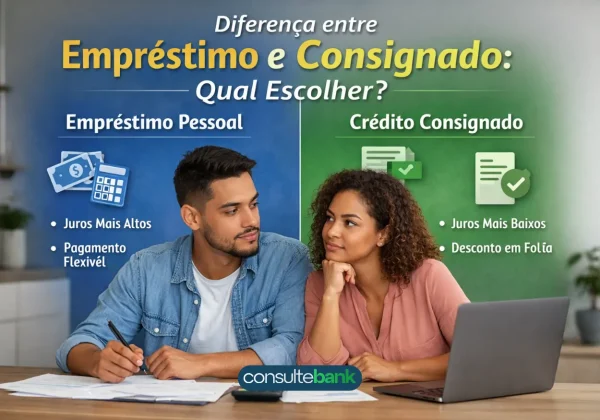 Diferença entre empréstimo e consignado: qual escolher? - Consulte Bank