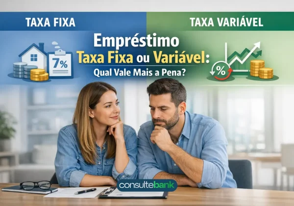 Empréstimo taxa fixa ou variável: qual vale mais a pena? - Consulte Bank